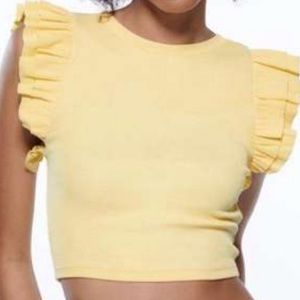 ZARA Yellow Top